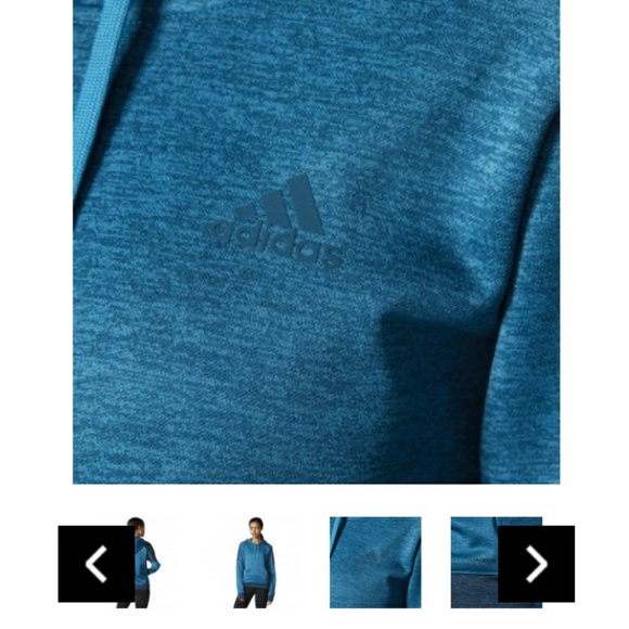 Adidas Womens TI FLEECE PO CF0083 M-G4 L-U2 - Picture 2 of 8